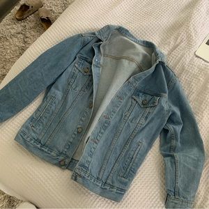 Brandy Melville John galt denim jacket
